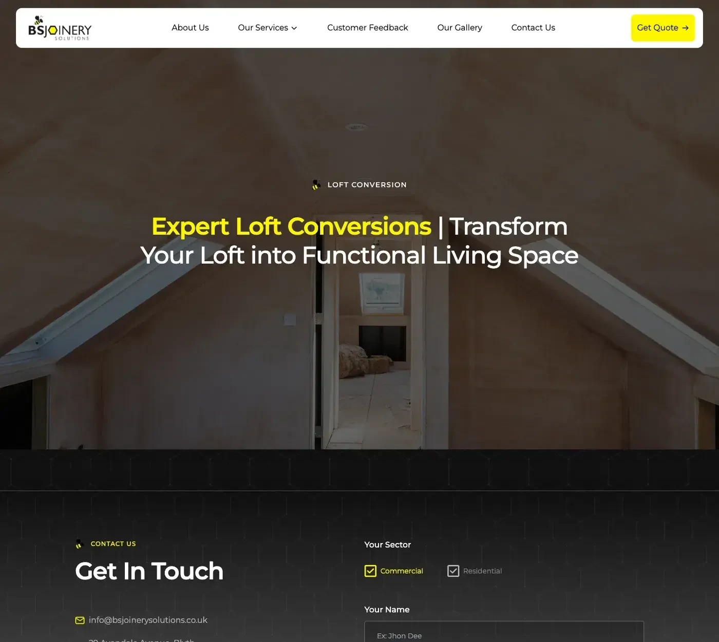 Loft Conversion — Part 1 of 2