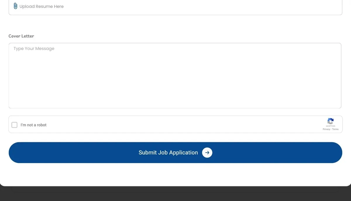 Job Application — Part 2 of 2