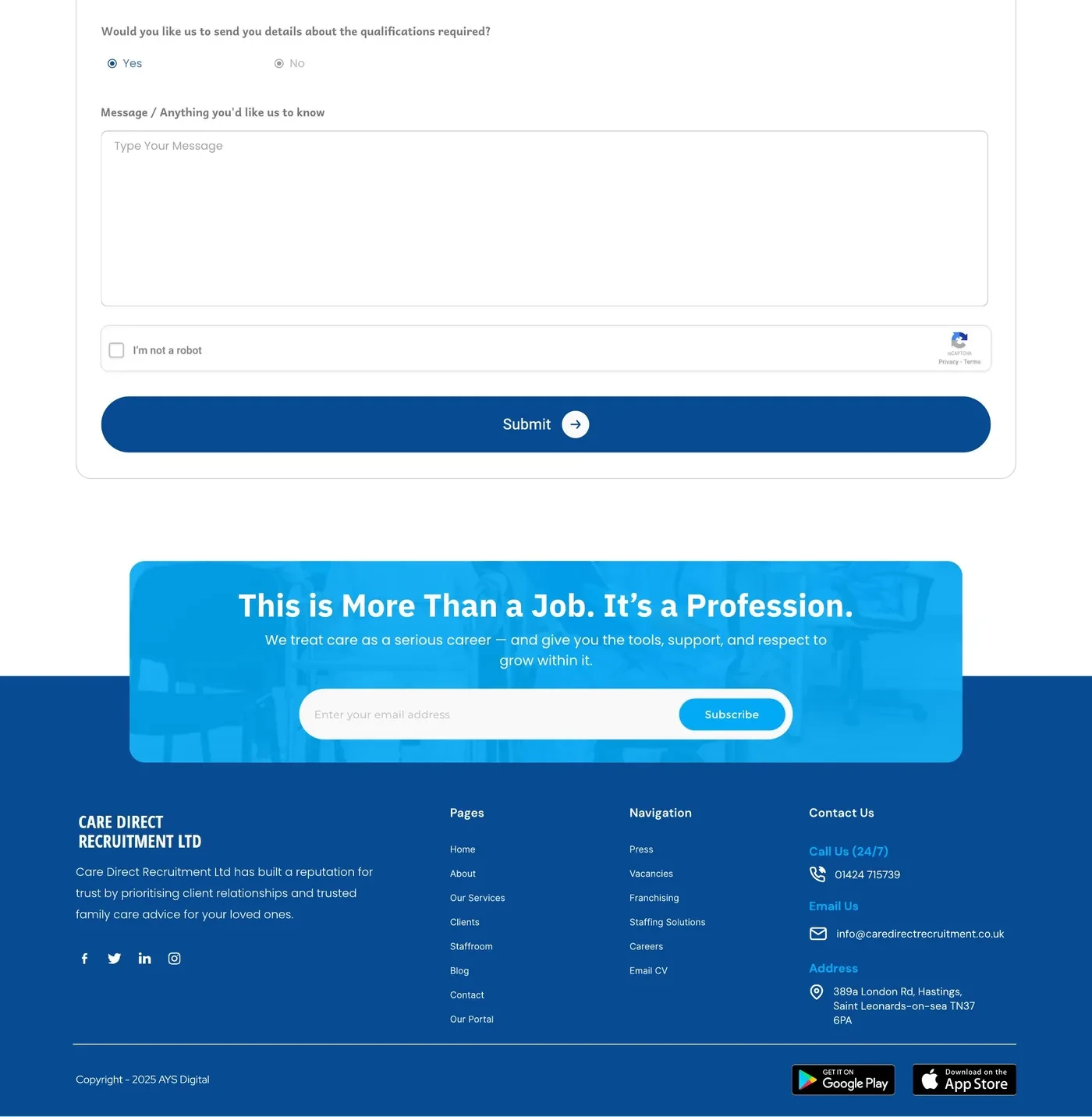 Careers — Part 4 of 4