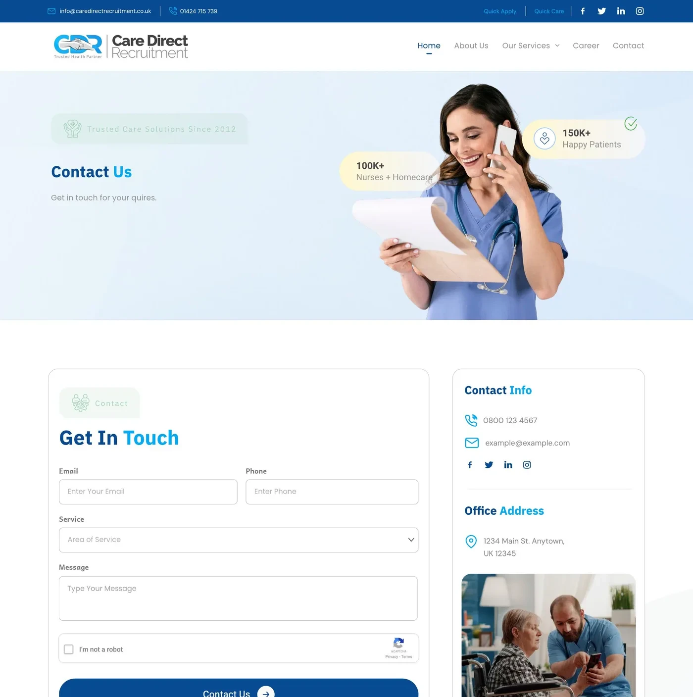 Contact Us — Part 1 of 3