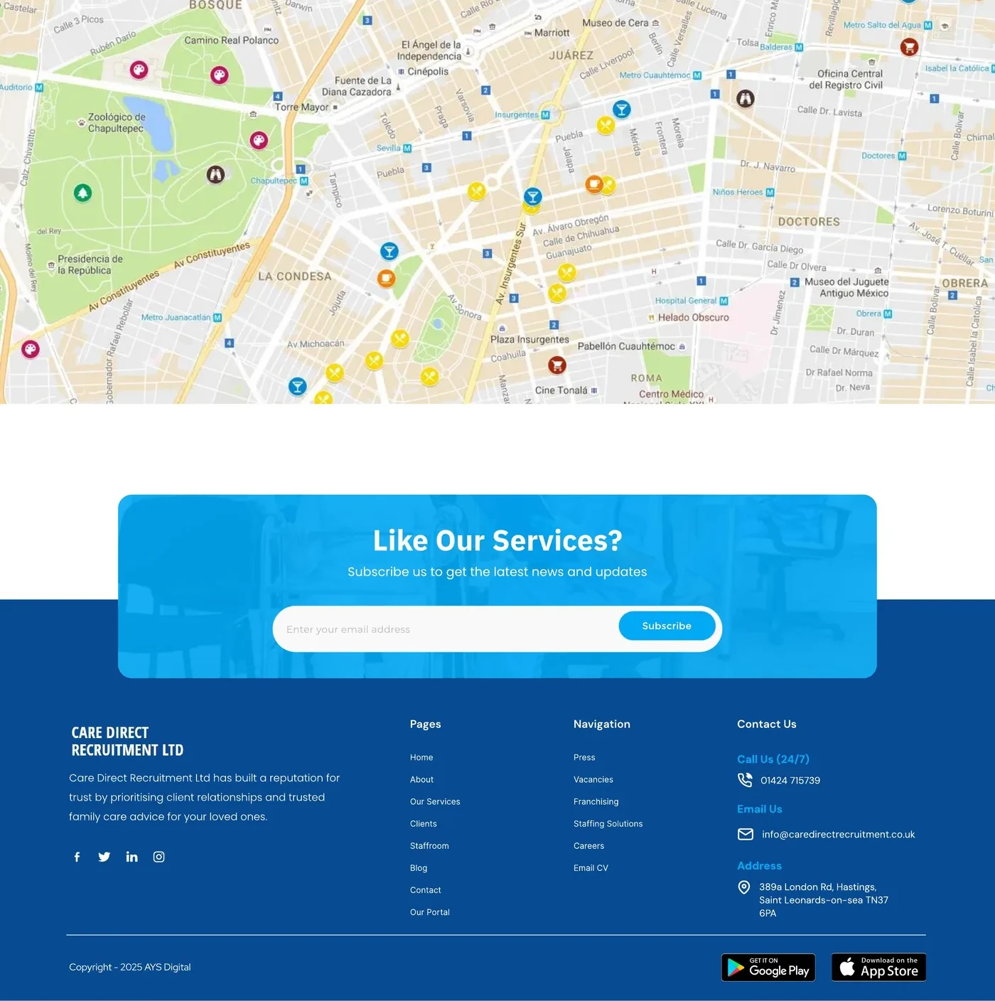 Contact Us — Part 3 of 3