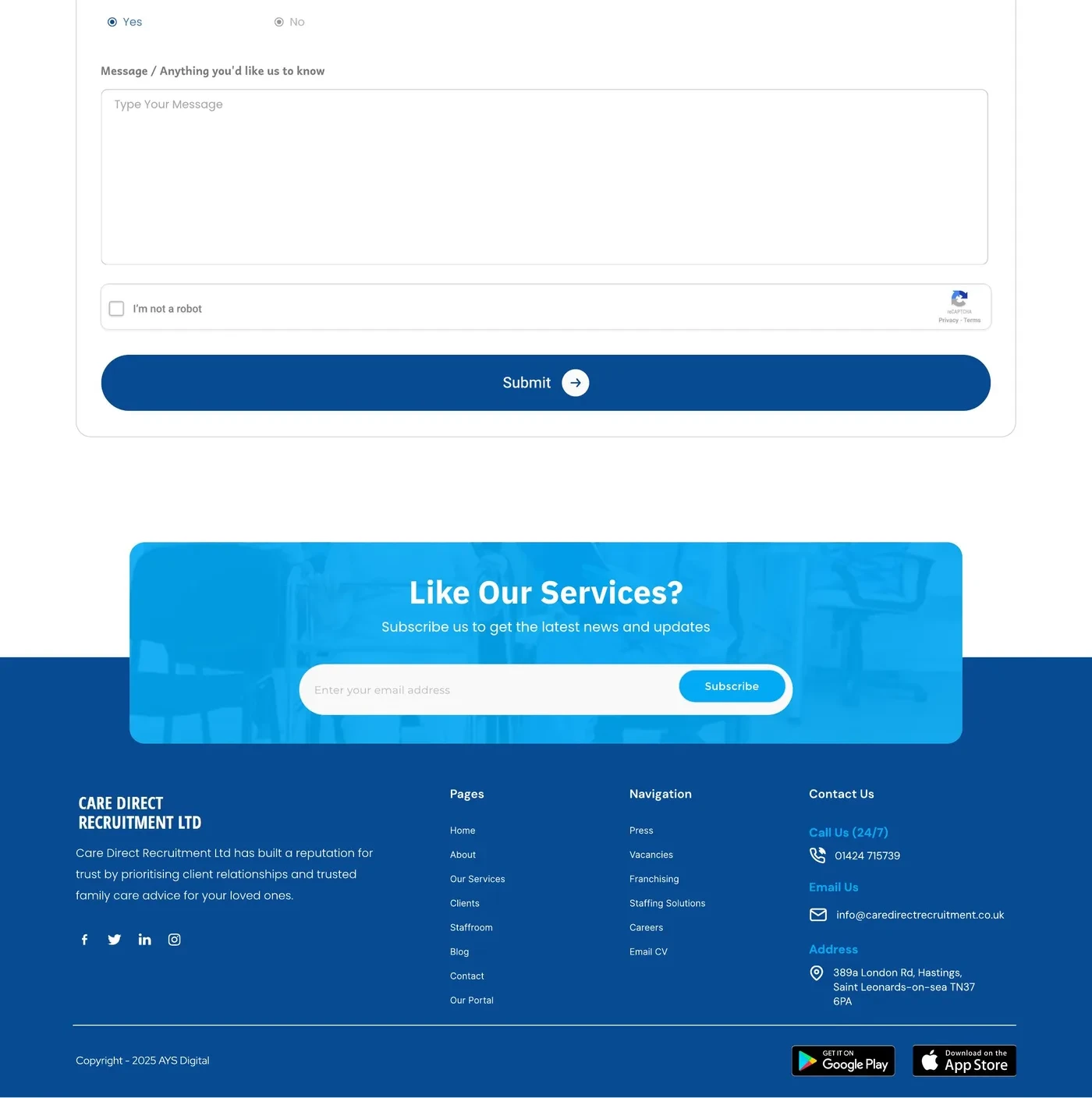 Job Detail · Carer — Part 4 of 4