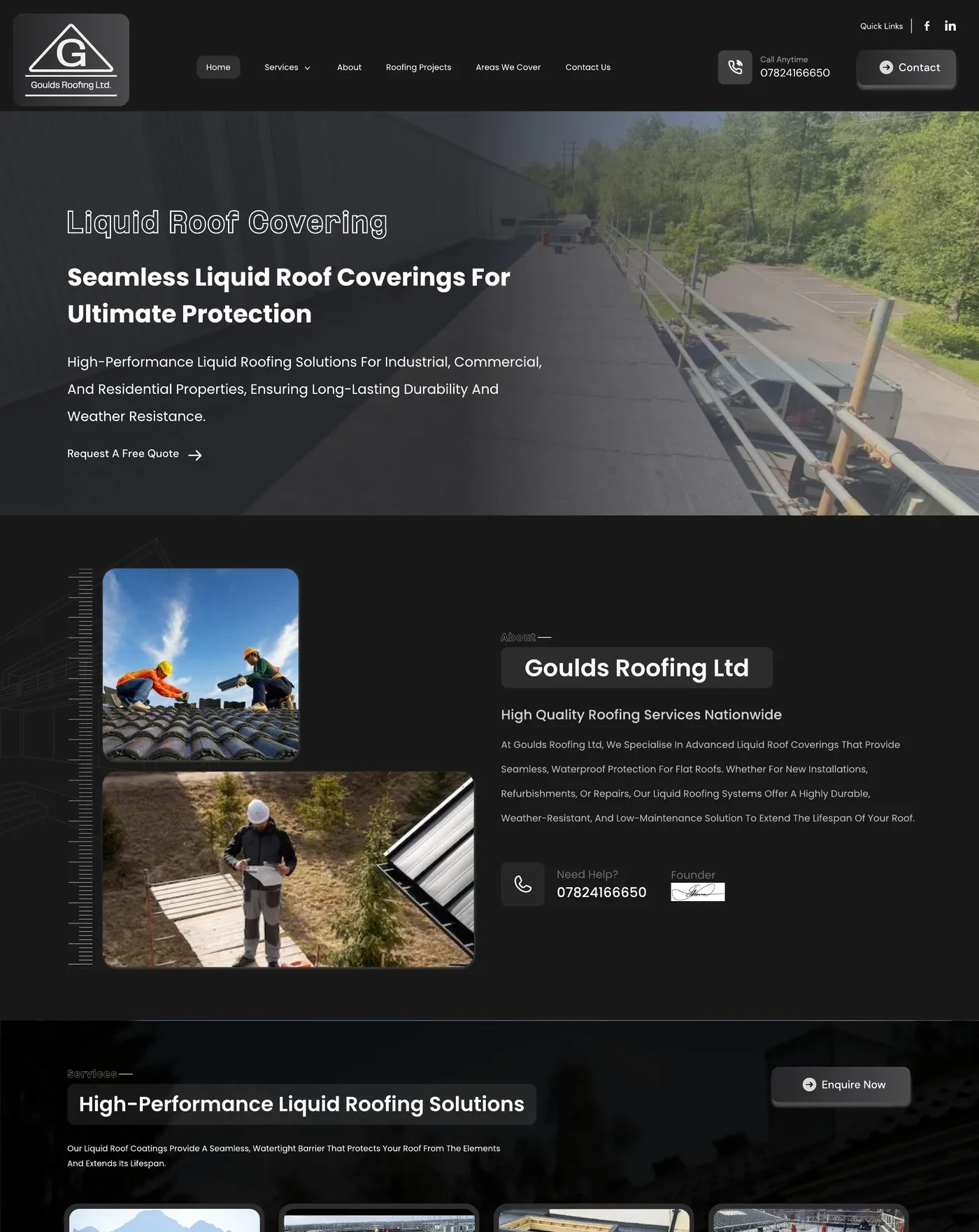 Liquid Roof Covering — Part 1 of 4