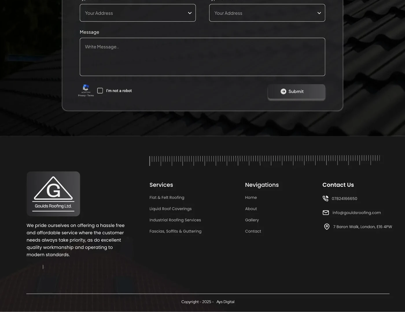 Recent Projects — Part 3 of 3