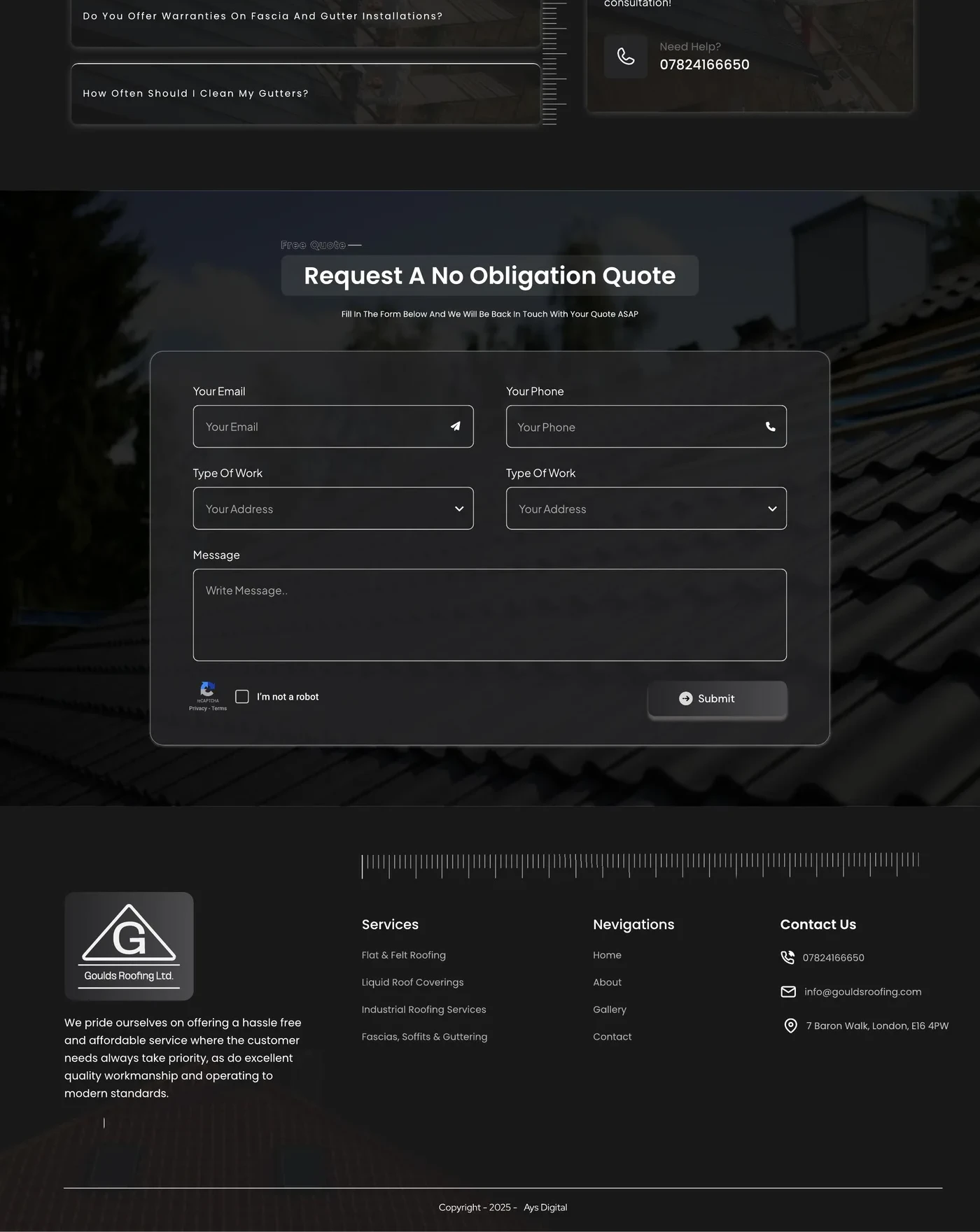 Fascias, Soffits & Guttering — Part 4 of 4
