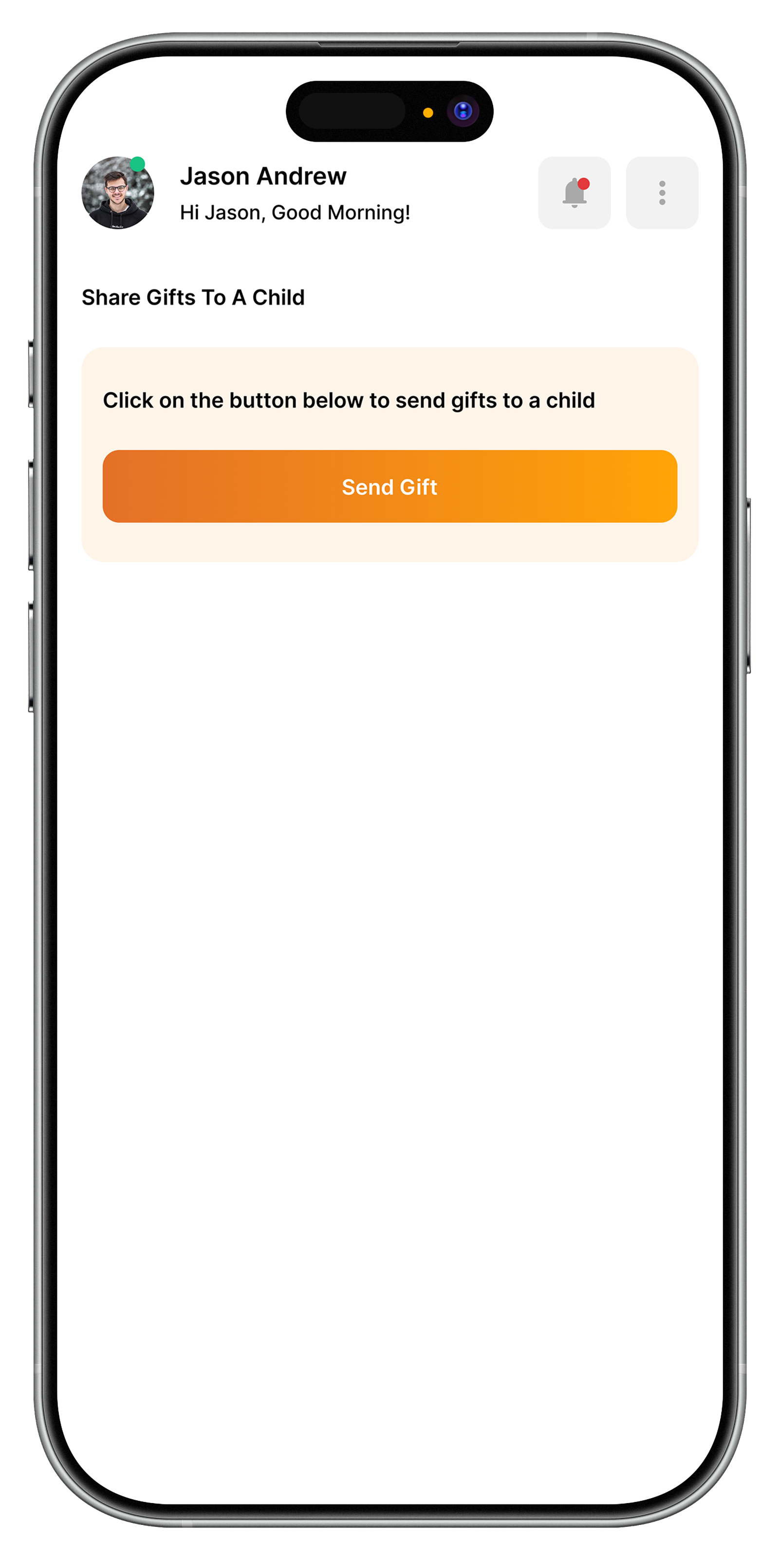Heroic Diabetes gifts screen